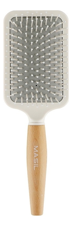 расческа для волос wooden paddle brush