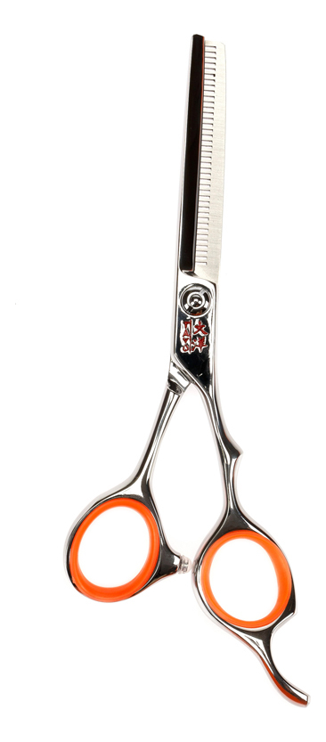 парикмахерские ножницы филировочные 40 зубцов эргономичные orange tq15540s (5