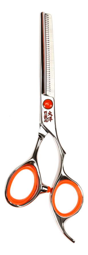парикмахерские ножницы филировочные 40 зубцов эргономичные orange tq65540s (5