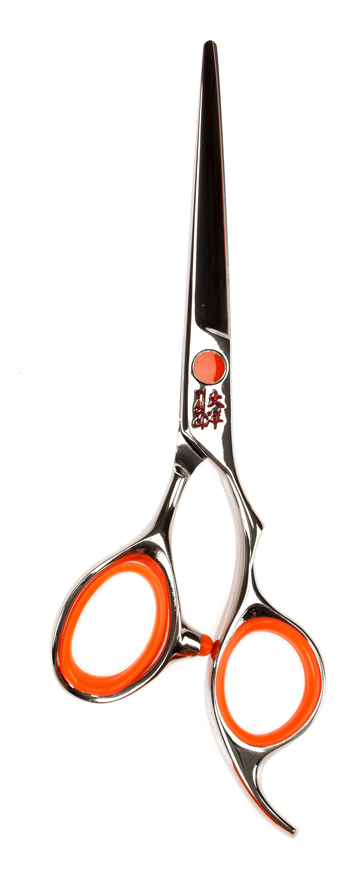 парикмахерские ножницы прямые эргономичные orange tq655s (5