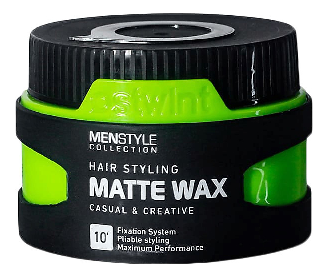 воск для укладки волос menstyle matte wax hair styling no10 150мл