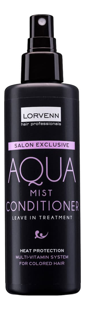 кондиционирующая вода-спрей для волос salon exclusive aqua mist conditioner 200мл