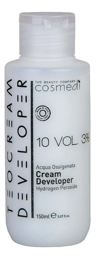 крем-проявитель для окрашивания волос color cream developer 3% (10 vol): крем-проявитель 150мл