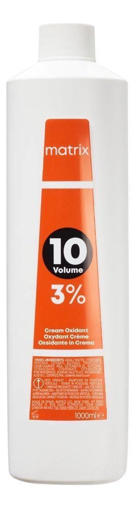 крем-оксидант для окрашивания волос creme oxydant 1000мл: крем-оксидант 3%