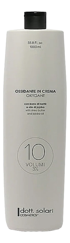окисляющая крем-эмульсия для окрашивания волос oxidant 10 vol 3%: крем-эмульсия 1000мл