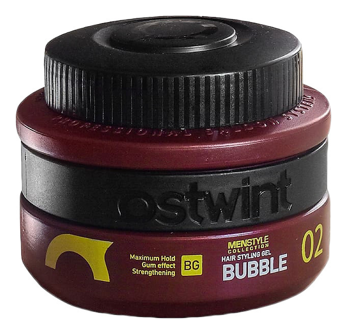 гель для укладки волос menstyle bubble hair styling gel no02 750мл