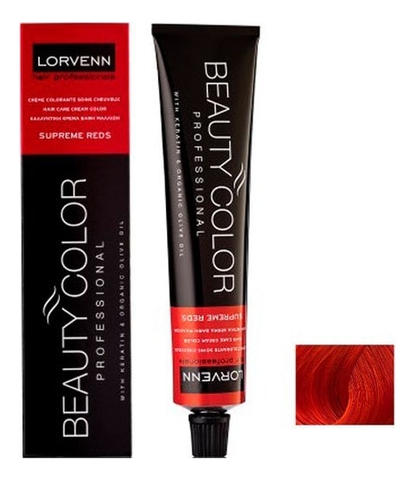 стойкая крем-краска для волос beauty color professional supreme reds 70мл: 9.60 v.light blond intense red
