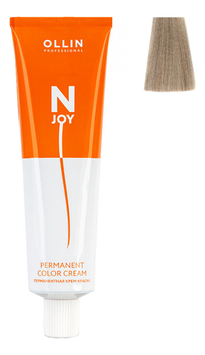 перманентная крем-краска для волос n-joy permanent color cream 100мл: 10/32 светлый блондин золотисто-фиолетовый