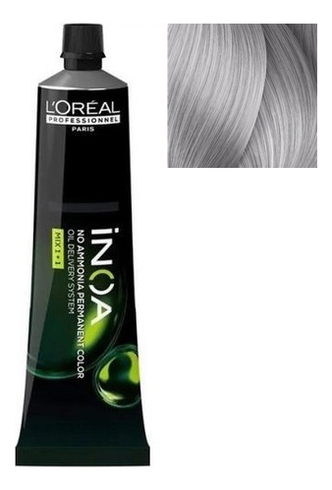 безаммиачная краска для волос inoa oil delivery system 60г: 10.11 очень очень светлый блондин интенсивный пепельный