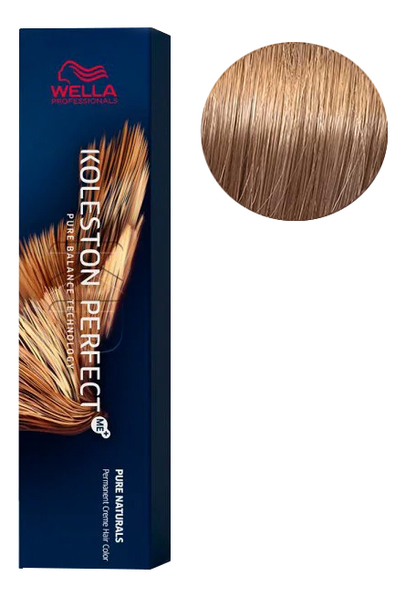 стойкая крем-краска для волос koleston perfect color pure naturals 60мл: 8/0 чистый светлый блонд