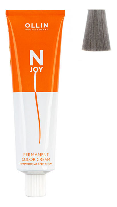 перманентная крем-краска для волос n-joy permanent color cream 100мл: 9/12 блондин пепельно-фиолетовый