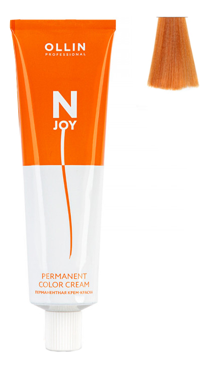 перманентная крем-краска для волос n-joy permanent color cream 100мл: 9/43 блондин медно-золотистый
