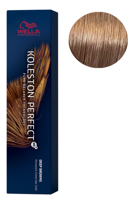 стойкая крем-краска для волос koleston perfect color deep browns 60мл: 8/71 дымчатая норка