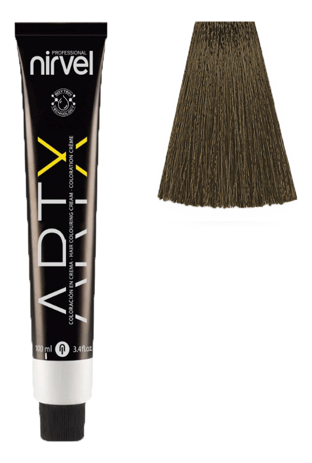 краска для волос на основе протеинов пшеницы color artx 100мл: 6-77 табачный темный блондин