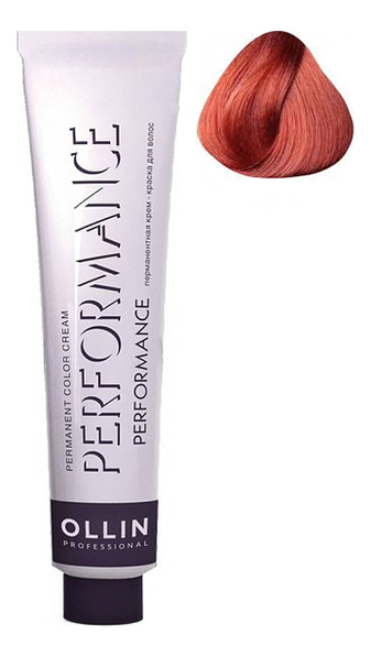 перманентная крем-краска для волос performance permanent color cream 60мл: 8/4 светло-русый медный