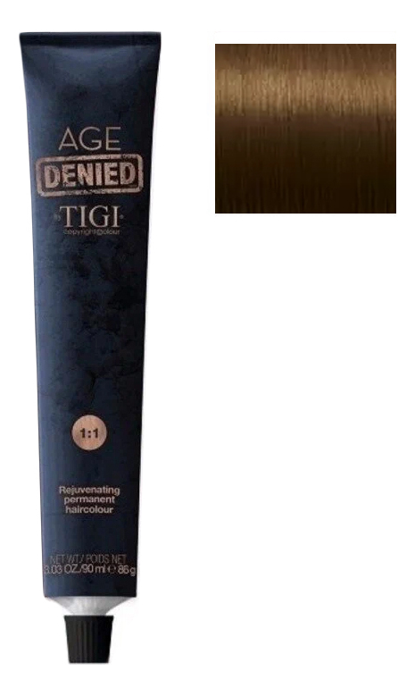 крем-краска для седых волос age denied copyright colour 90мл: 5/3 светло-коричневый золотистый