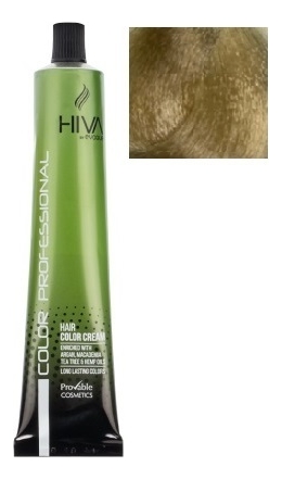 крем-краска для волос hiva hair color cream 100мл: 12.3 gold extra platinum blonde