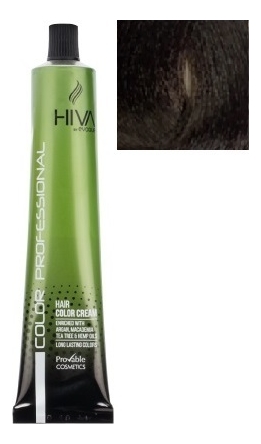 крем-краска для волос hiva hair color cream 100мл: 6.00 intense extra dark dlonde