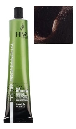 крем-краска для волос hiva hair color cream 100мл: 5.35 gold mahogany light brown