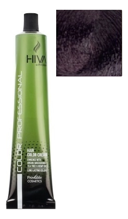 крем-краска для волос hiva hair color cream 100мл: 6.22 intense violet dark blonde