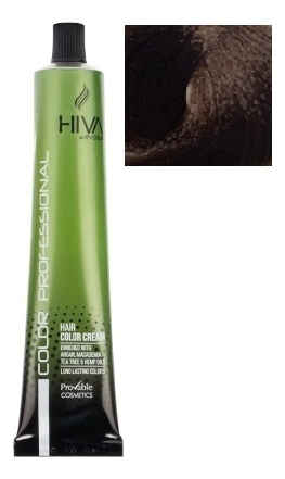 крем-краска для волос hiva hair color cream 100мл: 6.77 intense coffee dark blonde