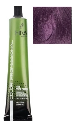 крем-краска для волос hiva hair color cream 100мл: 8.22 intense violet light blonde