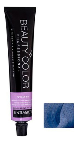 стойкая крем-краска для волос beauty color professional pastels 70мл: 9.5/89 aquamarine