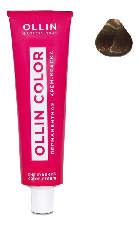 перманентная крем-краска для волос ollin color 100мл: 8/3 светло-русый золотистый