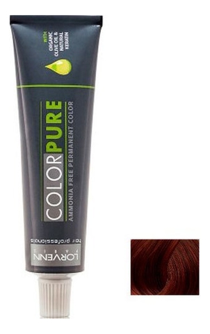 безаммиачная краска для волос color pure 50мл: 6.52 dark blond mahogany iridescent