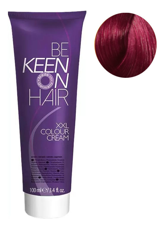 крем-краска для волос xxl colour cream 100мл: 0.65 mixton violett-rot