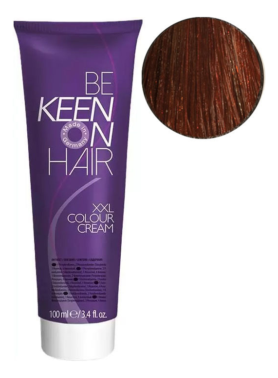 крем-краска для волос xxl colour cream 100мл: 5.43 hellbraun kupfer-gold