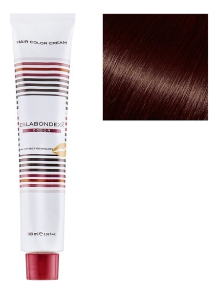 крем-краска для волос color 100мл: 5.66 светло-каштановый красный интенсивный