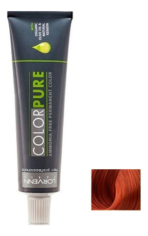 безаммиачная краска для волос color pure 50мл: 7.45 blond copper mahogany