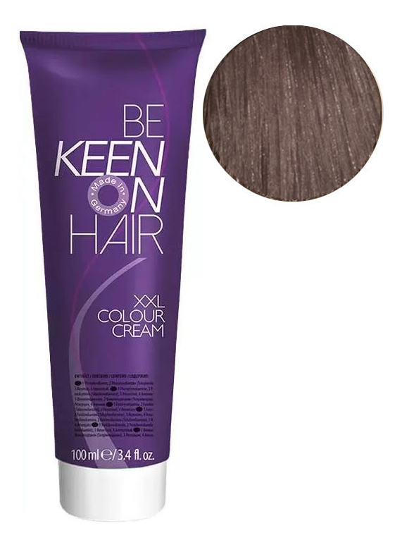 крем-краска для волос xxl colour cream 100мл: 6.1 dunkelblond asch
