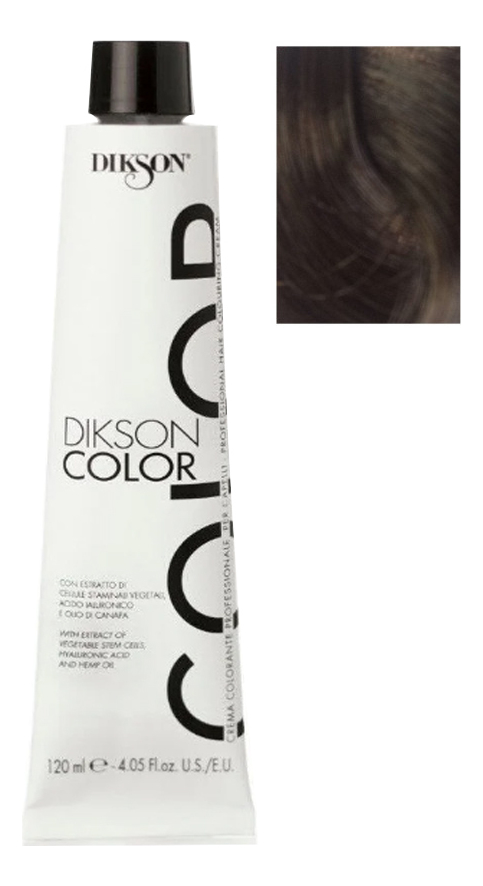стойкая крем-краска для волос color 120мл: 5.016 5сас горький шоколад