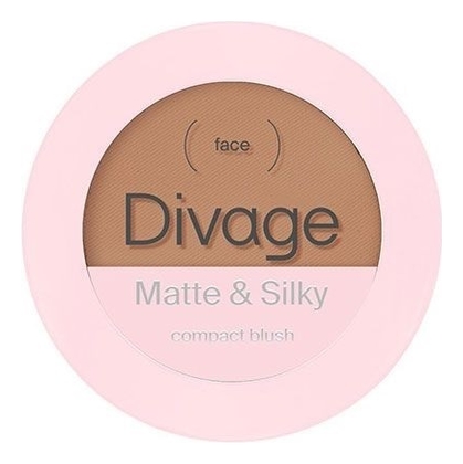 компактные румяна для лица matte & silky compact blush 2г: no 02