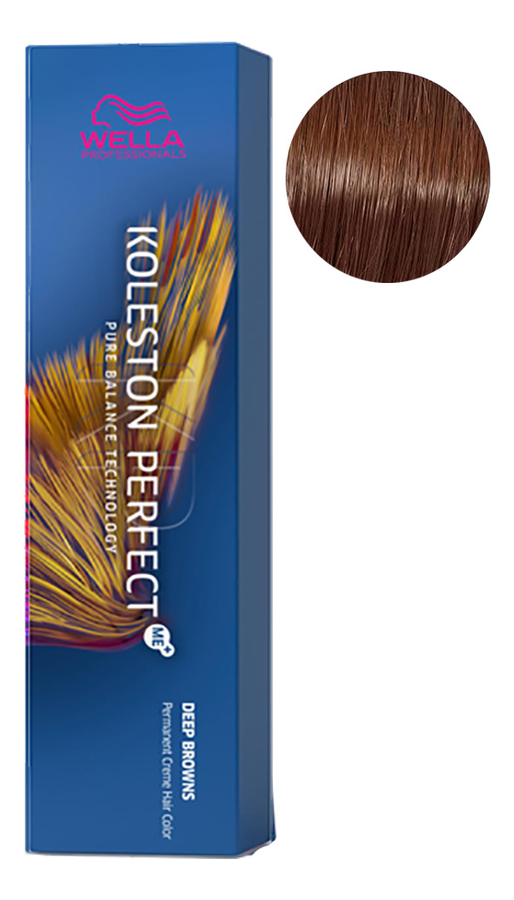 стойкая крем-краска для волос koleston perfect color deep browns 60мл: 5/73 кедр