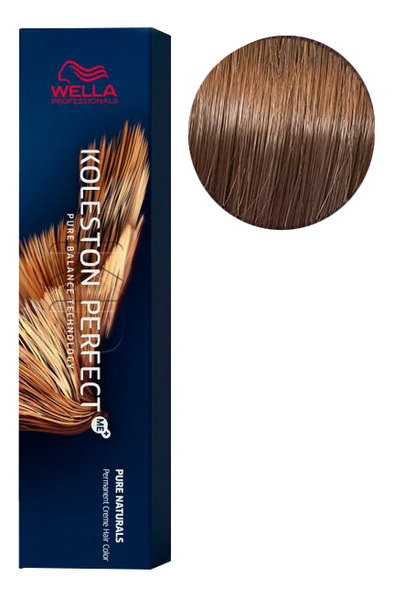 стойкая крем-краска для волос koleston perfect color pure naturals 60мл: 7/00 блонд натуральный