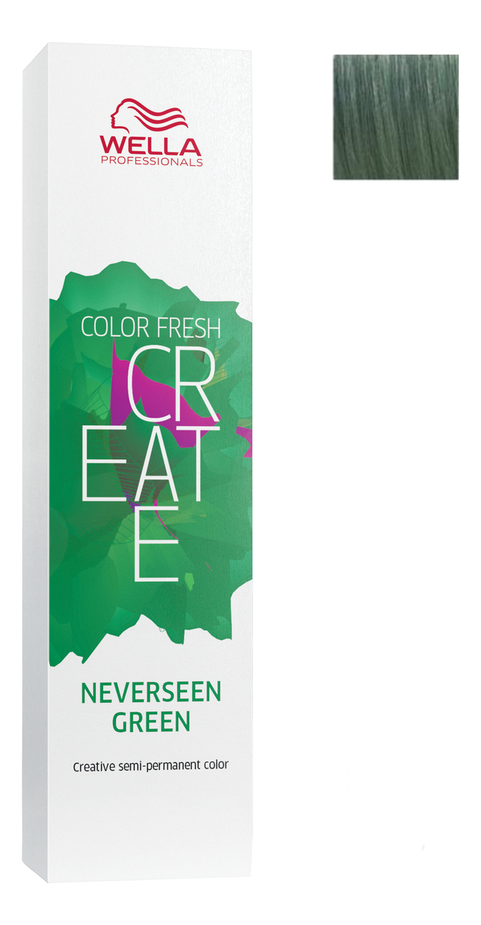 оттеночная краска color fresh create 60мл: neverseen green
