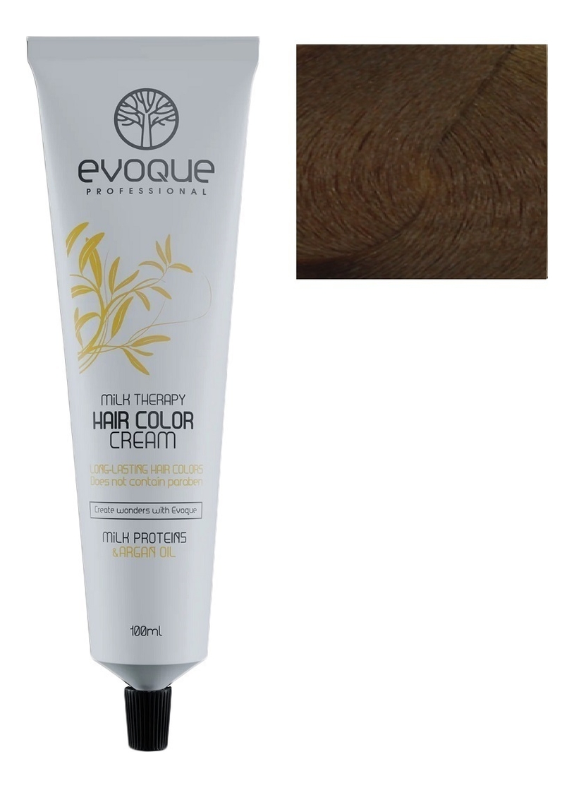 крем-краска для волос milk therapy hair color cream 100мл: 9c cool very light blonde