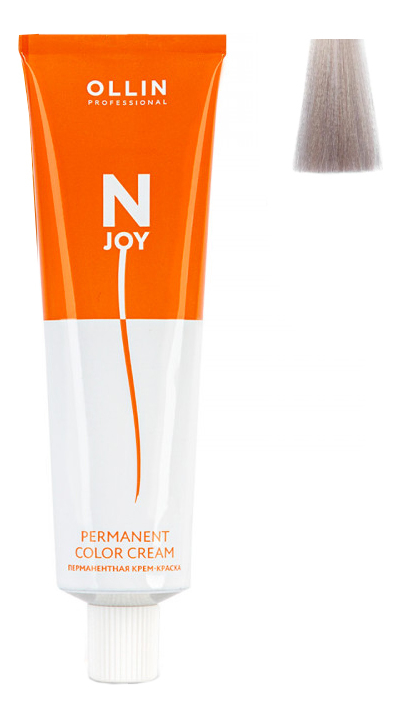 перманентная крем-краска для волос n-joy permanent color cream 100мл: 9/75 блондин коричнево-махагоновый
