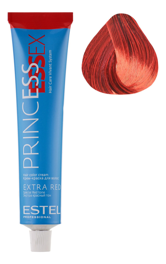 крем-краска для волос princess essex extra red 60мл: 66/54 испанская коррида