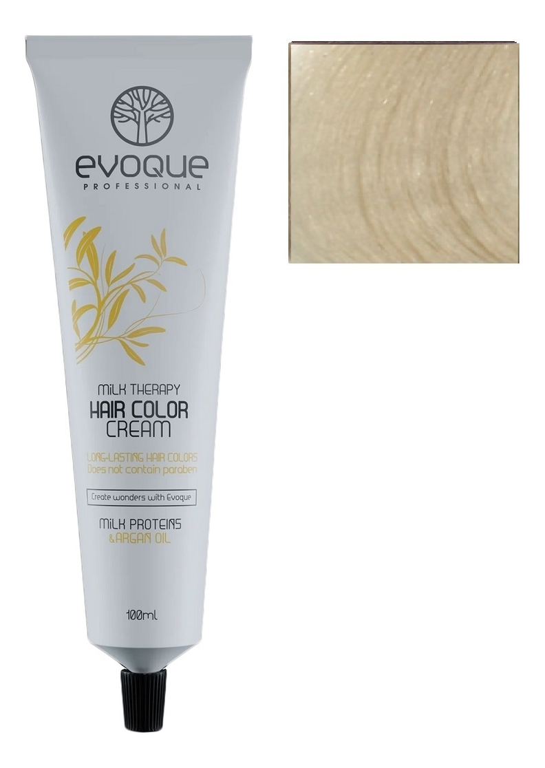 крем-краска для волос milk therapy hair color cream 100мл: 12.0 extra platinum blonde