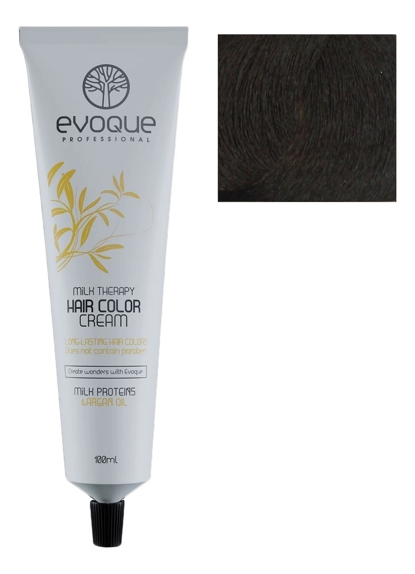крем-краска для волос milk therapy hair color cream 100мл: 7s intense blonde
