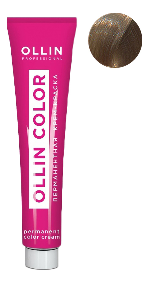 перманентная крем-краска для волос ollin color 60мл: 10/31 светлый блондин золотисто-пепельный