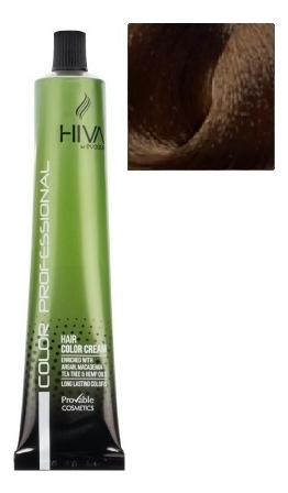 крем-краска для волос hiva hair color cream 100мл: 7.77 intense coffee blonde