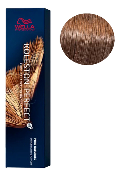 стойкая крем-краска для волос koleston perfect color pure naturals 60мл: 7/03 осенняя листва