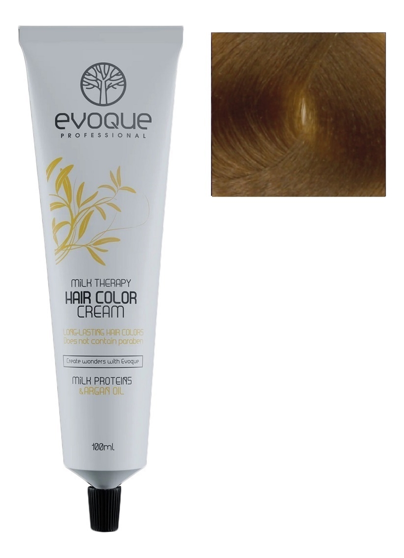 крем-краска для волос milk therapy hair color cream 100мл: 8.3 gold light blonde