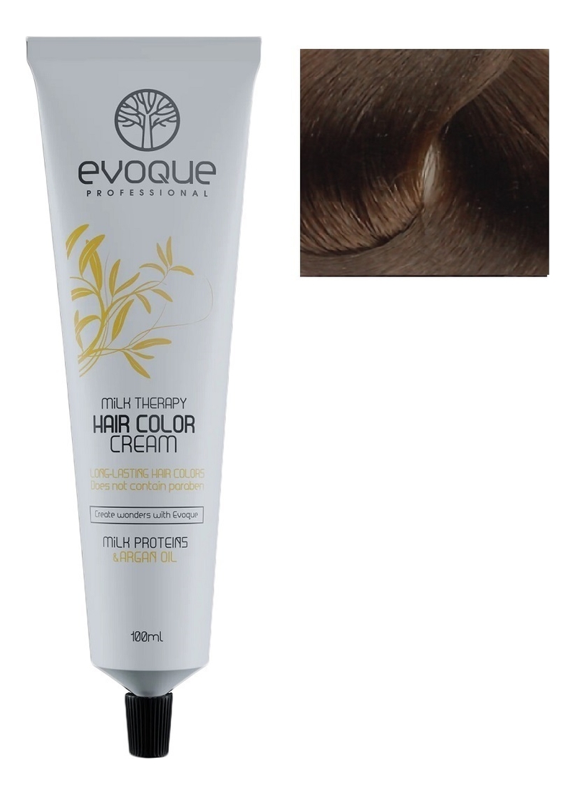 крем-краска для волос milk therapy hair color cream 100мл: 7.32 gold violet blonde