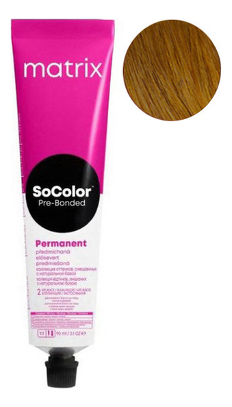 перманентная краска для волос socolor pre-bonded permanent 90мл: 9g